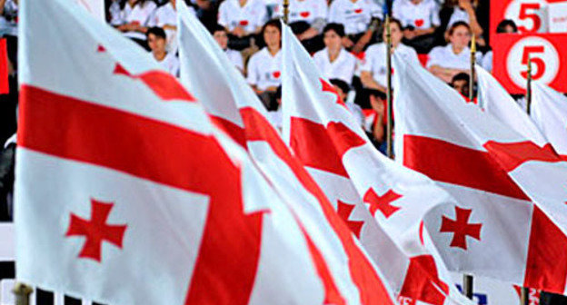 Представители "Единого национального движения". Фото http://www.georgiatimes.info