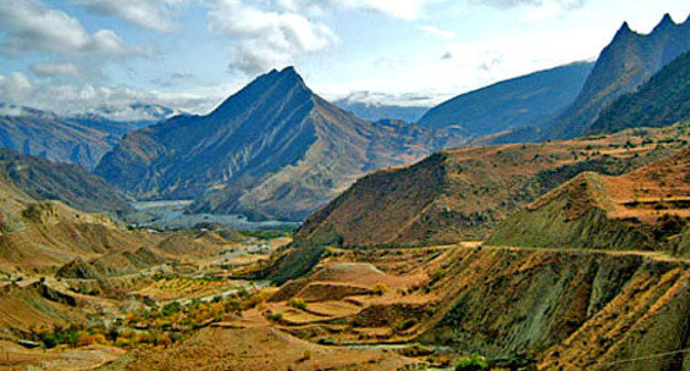 Горы Гергебильского района Дагестана. Фото Ахмеднаби Ахмеднабиева для «Кавказского узла»