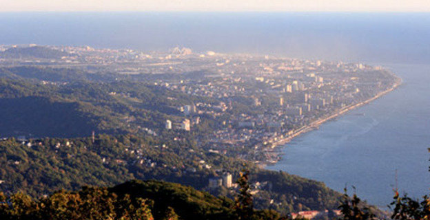 Лазаревский район в Сочи. Фото пресс-службы оргкомитета Сочи-2014