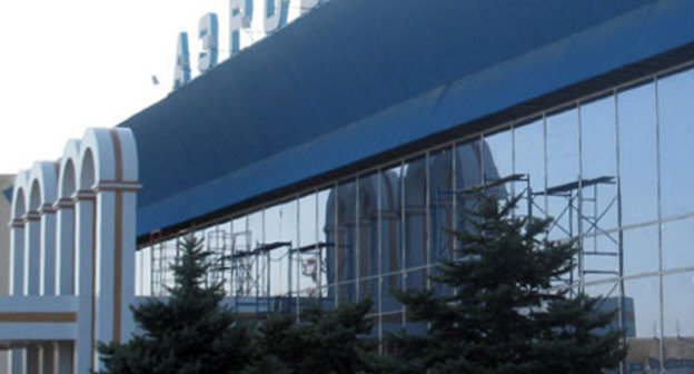 Аэропорт Уйташ, Махачкала. Здание аэровокзала. Фото Тимура Исаева для "Кавказского узла"