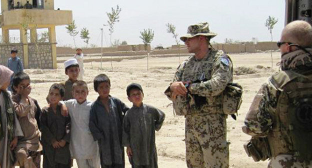 Армянские военнослужащие в Афганистане. 2012 г. Фото пресс-службы министерства обороны Армении, http://www.mil.am