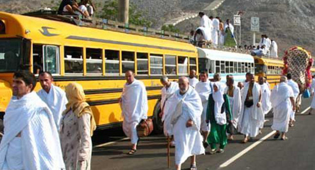 Паломники во время хаджа в Саудовской Аравии. Фото: http://fond-adygi.ru