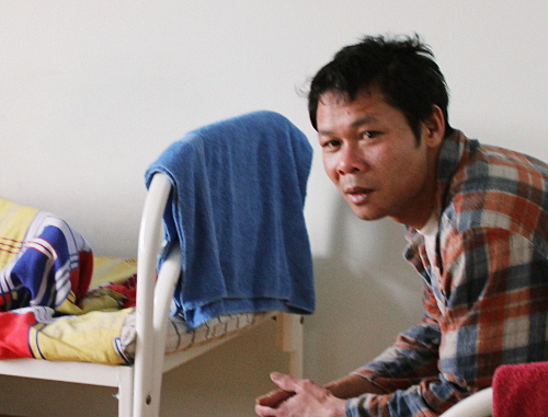 В Центре временного размещения иностранных граждан. Северная Осетия, станица Архонская, 19 декабря 2012 г. Фото Эммы Марзоевой для "Кавказского узла" 