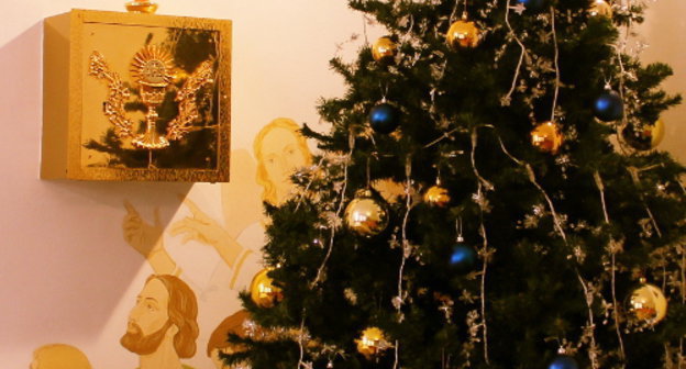 Рождественская ель. Фото Эммы Марзоевой для "Кавказского узла"