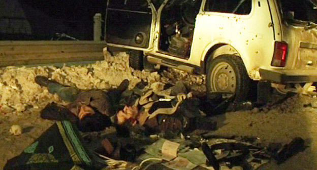 Убитые в ходе спецоперации в Баксанском районе КБР 26 декабря 2012 г. Фото: http://07.mvd.ru/news/359880