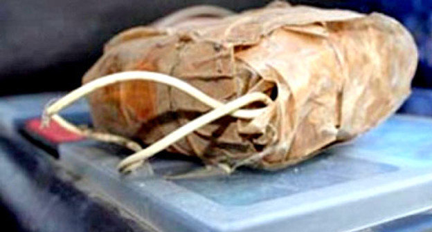 Самодельное взрывное устройство. Фото http://aksakal.info/