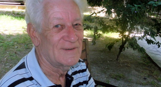 Юрий Владимирович Львов в день своего 85-летия. Сочи, август 2012 г. Фото Светланы Кравченко для "Кавказского узла"