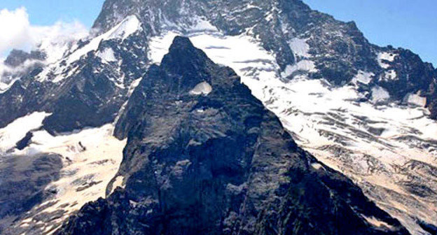 Домбай, пик Ине, Карачаево-Черкесия. Фото Сони Рагозиной для "Кавказского узла"