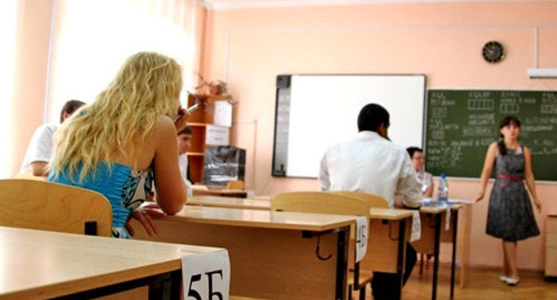 Сдача Единого государственного экзамена. Фото: Валентина Мищенко / Югополис