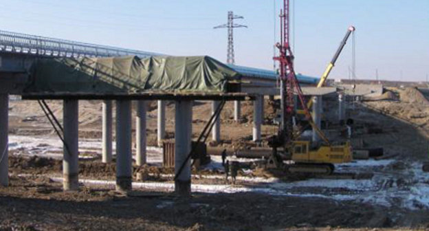 Реконструкция моста через реку Акташ в Дагестане. Фото: http://www.mostootryad-99.ru