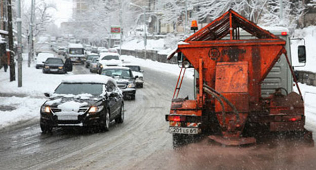 Уличное движение в Ереване, январь 2013 г. Фото: Отдел информации и связей с общественностью мэрии Еревана, http://www.yerevan.am