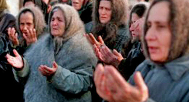 Беженцы из Чечни, проживающие в Карабулаке. Ингушетия. Фото: Информационное Агентство "CHECHENEWS", http://www.chechenews.com