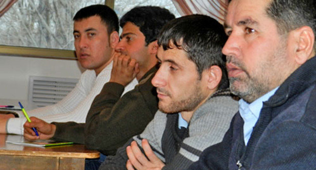 Общественный центр адаптации мигрантов открылся в Волгограде. 24 января 2013 г. Фото Татьяны Филимоновой для "Кавказского узла"