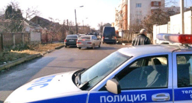 Полицейская машина, Нальчик. Фото: министерство внутренних дел по Кабардино-Балкарской республике, http://07.mvd.ru