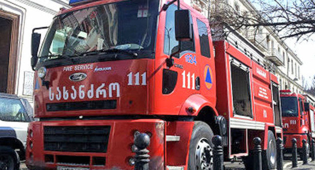 Пожарные машины. Фото: Александр Имедашвили, NEWSGEORGIA