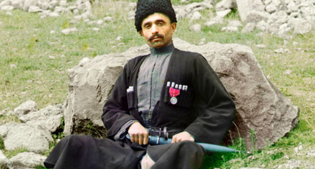 Дагестанец. Между 1906-1915 годами. Фото: С. М. Прокудина-Горского, http://commons.wikimedia.org