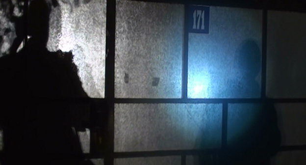 На месте убийства Казбека Геккиева. Нальчик, 5 декабря 2012 г. Фото пресс-службы МВД КБР, 07.mvd.ru