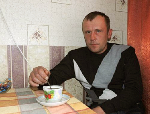 38-летний житель деревни Огаревичи Ганцевичского района Андрей Ковш, бывший работник кирпичного завода в Дагестане. 2 февраля 2013 г. Фото: http://euroradio.fm
