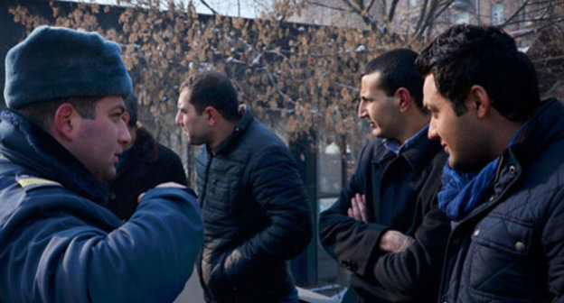 Акция стоматологов против изменений в налоговом законодательстве Армении. Ереван, 31 января 2013 г. Фото: http://www.ilur.am