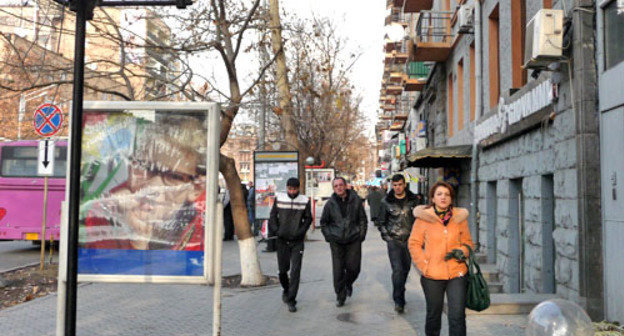 На улицах Еревана. Февраль 2013 г. Фото Армине Мартиросян для "Кавказского узла"