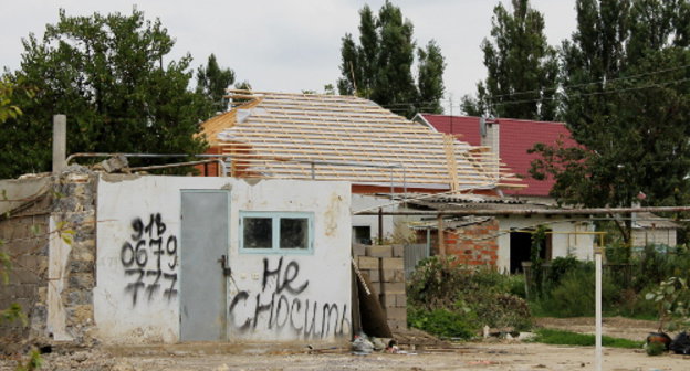 Краснодарский край, Крымск, один из разрушенных стихией домов. 1 сентября 2012 г. Фото Никиты Серебрянникова для "Кавказского узла"