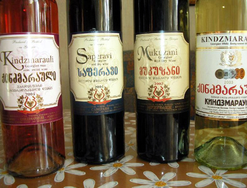 Грузинские вина. Фото: http://la-vin.ru