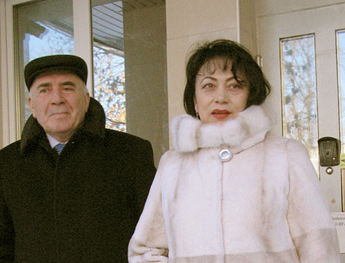 Фуза Махотлова и ее адвокат Борис Маршенов. Фото Людмилы Маратовой для "Кавказского узла"