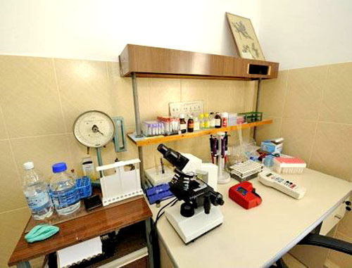 Лаборатория в поселке Степанцминда. Грузия. Фото: www.facebook.com/SaakashviliMikheil