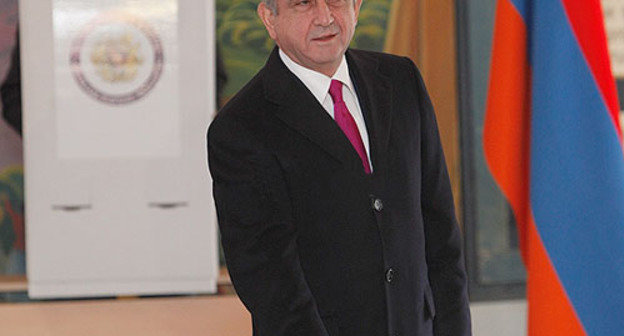 Серж Саргсян. Фото PanARMENIAN Photo/Tigran Mehrabyan
