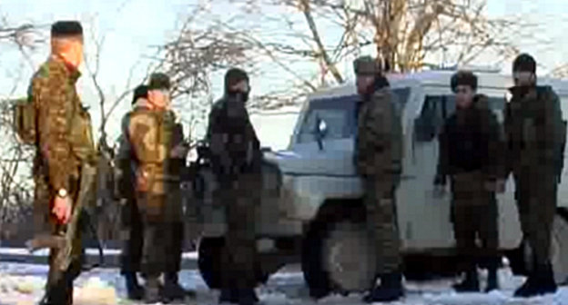 Спецоперация в Чечне. Кадр оперативной видеосъемки МВД ЧР, http://www.mvdchr.ru