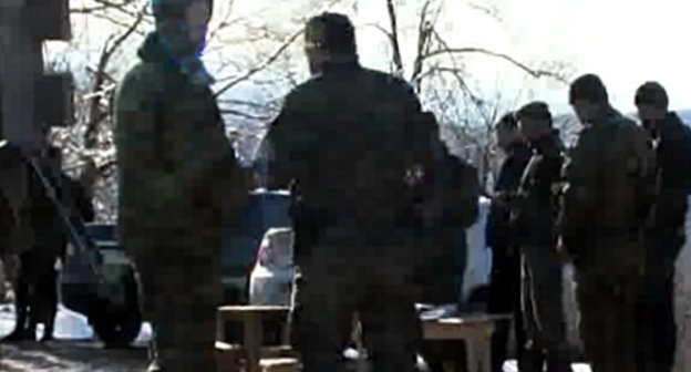 Спецоперация в Чечне. Кадр оперативной видеосъемки МВД ЧР, http://www.mvdchr.ru