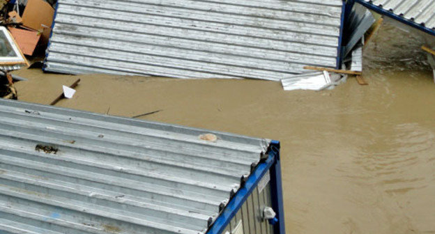 Река Мзымта в районе Эсто-Садок. Сочи, 13 марта 2013 г. Фото Светланы Кравченко для "Кавказского узла"