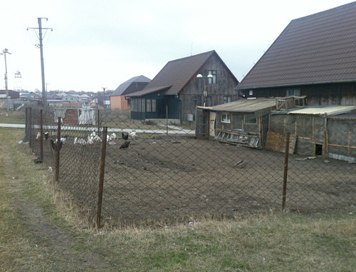 ПВР "Промжилбаза" в Карабулаке, Ингушетия, март 2013 г. Фото Тимура Бокова