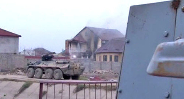 Спецоперация в поселке Семендер (Махачкала). 21марта 2013 г. Фото: МВД по Республике Дагестан, http://05.mvd.ru