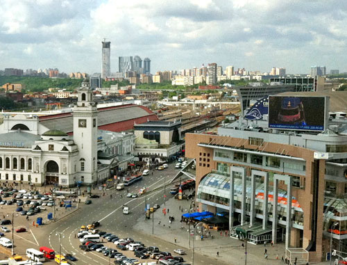 Торговый центр  "Европейский" на Площади Киевского вокзала. Москва. Фото: Olegnaumov, http://commons.wikimedia.org