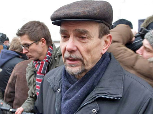 Лидер движения "За права человека" Лев Пономарев. Фото RFE/RL, http://www.svoboda.org