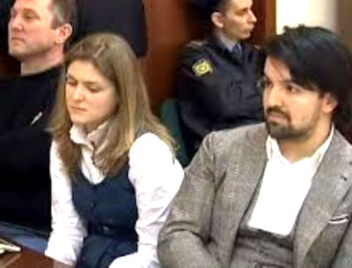 Адвокаты Дарья Тренина и Мурад Мусаев во время заседания суда. Фото: Wikimedia commons, http://www.radiomarsho.com