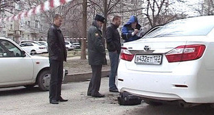Расследование на месте совершения покушение на заместителя атамана Анапского казачьего войска. Краснодарский край, 22 февраля 2013 г. Фото http://9tv.ru/ Расследование на месте совершения покушение на заместителя атамана Анапского казачьего войска. Краснодарский край, 22 февраля 2013 г. Фото http://9tv.ru/