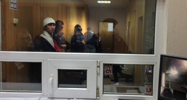 Задержанные в дежурной части полиции. Ставрополь, февраль 2013 г. Фото пресс-службы ГУ МЧС по Ставропольскому краю, http://26.mvd.ru