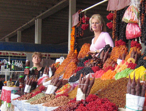 На рынке в Тбилиси. Фото: Henri Bergius, http://www.flickr.com/photos/bergie/309786690