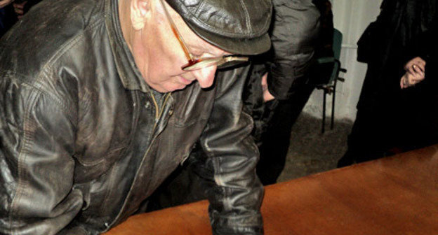 «Чернобылец» КБР. Кабардино-Балкария, февраль 2013 г. Фото Луизы Оразаевой для "Кавказского узла"