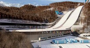 Комплекс трамплинов "Русские горки" в Сочи. Фото http://www.gornaya-karusel.ru/ Комплекс трамплинов "Русские горки" в Сочи. Фото http://www.gornaya-karusel.ru/