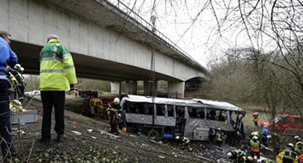 На месте ДТП в Бельгии. Фото пресс-службы ГУ МЧС, http://www.34.mchs.gov.ru