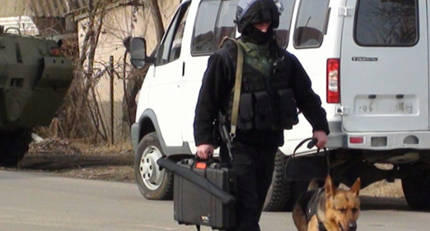 Во время спецоперации в Чегемском районе КБР. 25 января 2013 г. Фото: http://07.mvd.ru