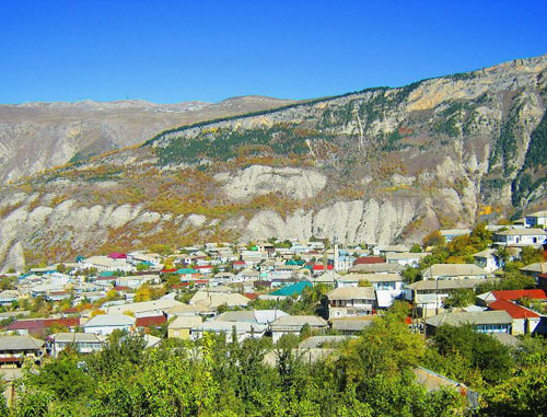 Селение Карата Ахвахского района Дагестана. Фото: Магомед Расулов, http://www.odnoselchane.ru/