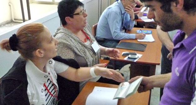 Выборы в Совет старейшин Еревана, 5 мая 2013 г. Фото Армине Мартиросян для "Кавказского узла"