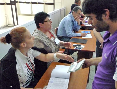 Выборы в Совет старейшин Еревана, 5 мая 2013 г. Фото Армине Мартиросян для "Кавказского узла"