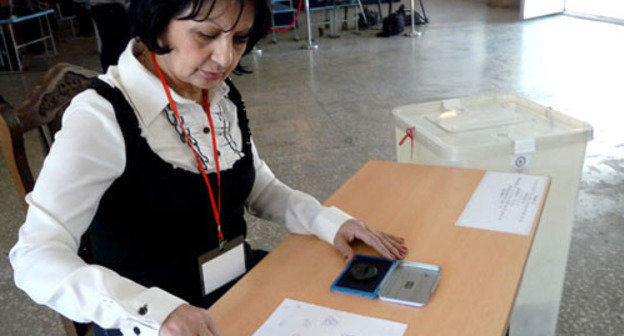 Выборы в Совет старейшин Еревана. 5 мая 2013 г. Фото Армине Мартиросян для "Кавказского узла"