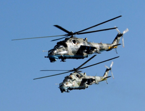 Военные вертолеты. Фото: http://www.prime-news.ge/wp-content/uploads/2012/08/LAFANURI-VERTMFRENI.jpg