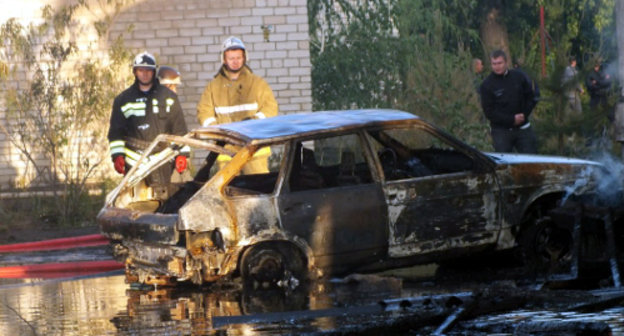 Последствия пожара на железнодорожной станции Белая Калитва в Ростовской области. 10 мая 2013 г. Фото Артема Сердюка, http://vk.com/album55514742_000